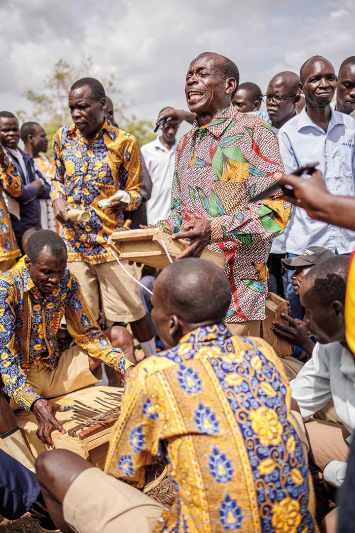 Cultural Music group singing and dancing 